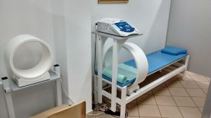 Rehabilitacja - stanowisko do magnetoterapii